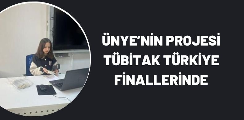 Unyenin Projesi TUBITAK Turkiye Finallerinde