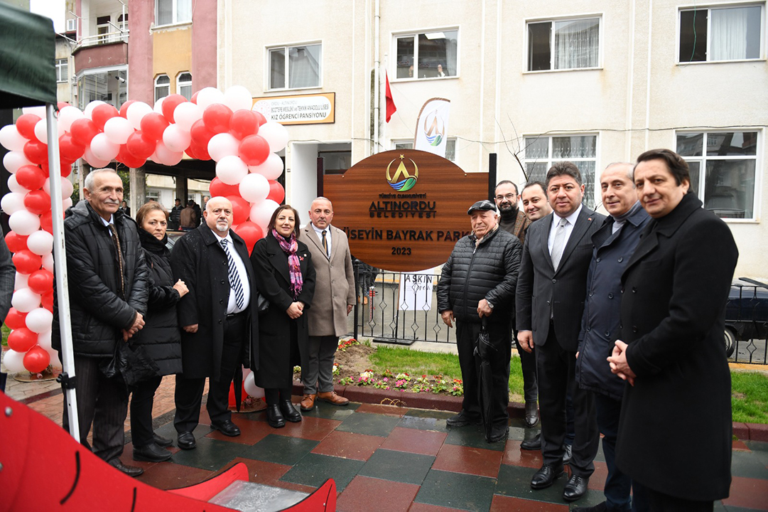 Altınordu Belediyesi Merhum Hüseyin Bayrak Çocuk Parkı Açılışı 1