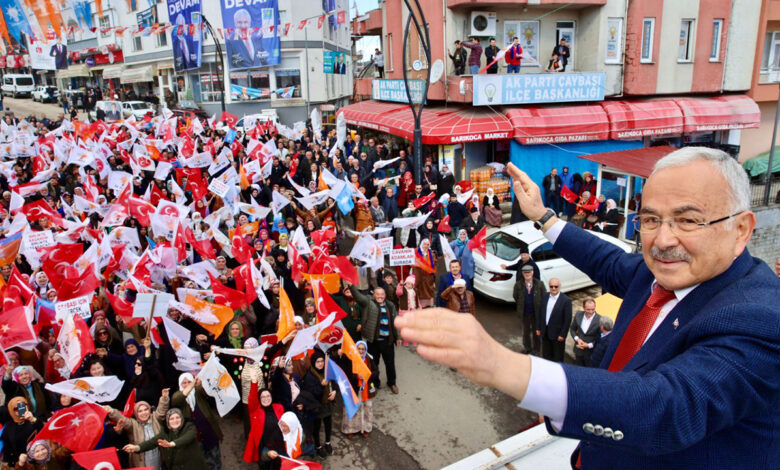 Büyükşehir Belediye Başkanı Hilmi Güler'e Çaybaşında Büyük Coşku 2