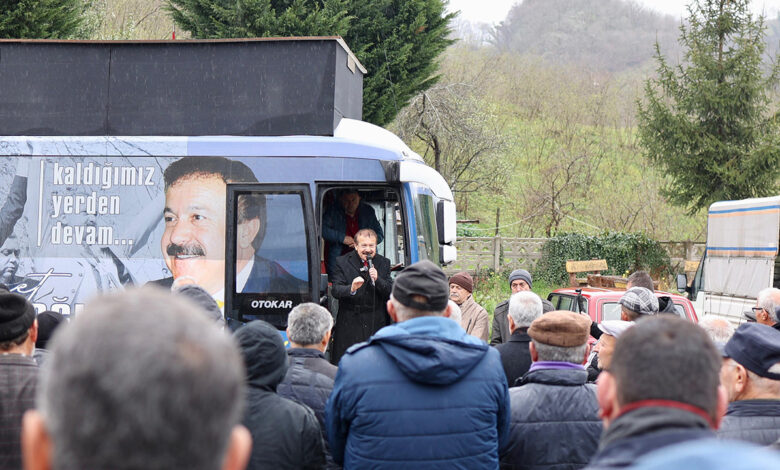 İyi Parti Belediye Başkan Adayı Ahmet Arpacıoğlu Erenyurt'ta Coşkuyla Karşılandı