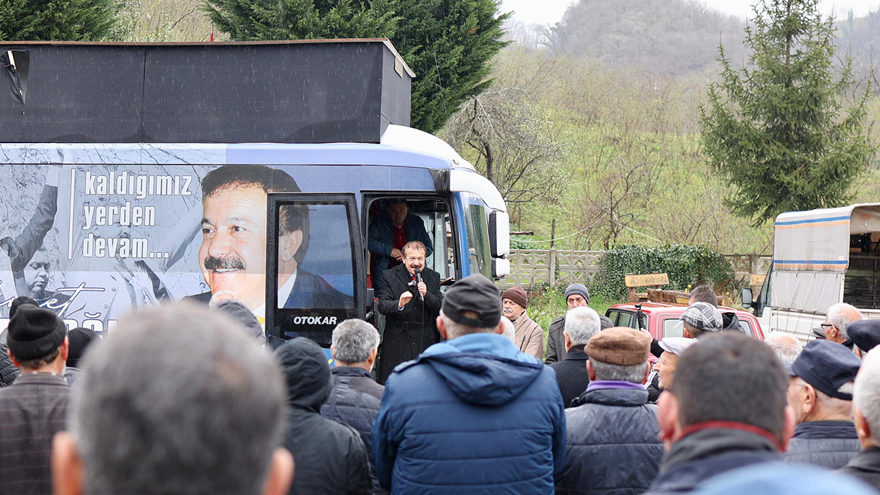 İyi Parti Belediye Başkan Adayı Ahmet Arpacıoğlu Erenyurt'ta Coşkuyla Karşılandı