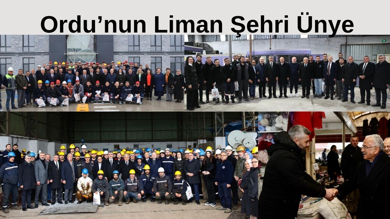 Ordu'nun Liman Şehri Ünye