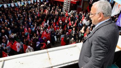 Ordu Büyükşehir Belediye Başkanı ve Başkan Adayı Dr.Mehmet Hilmi Güler Akkuş'ta Vatandaşlara Hitap Ediyor