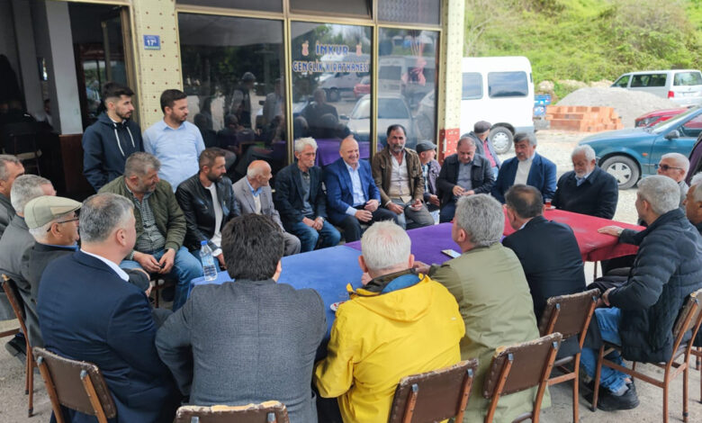 Ünye Belediye Başkanı Hüseyin Tavlı İnkur'da 2