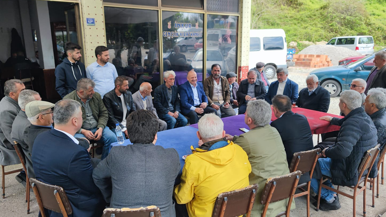 Ünye Belediye Başkanı Hüseyin Tavlı İnkur'da 2