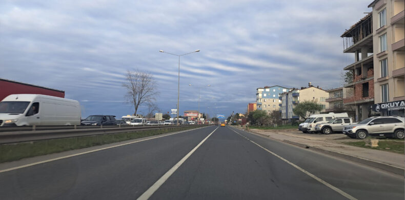 Ünye Çevre Yolu Trafik 1