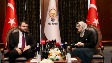 Yeniden Refah Partisi Heyeti Ak Parti Genel Merkezini Ziyaret Ederek Bayramlaştılar