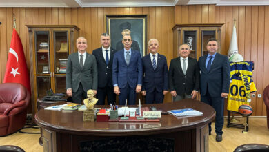 Ünye Ticaret ve Sanayi Odası Heyeti Etimesgut Belediye Başkanı Erdal Beşikçioğlunu Ziyaret Etti