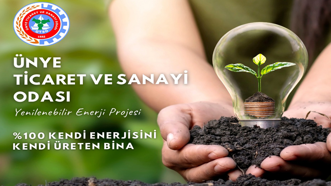 Ünye Ticaret ve Sanayi Odası Kendi Enerjisini Üretiyor