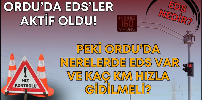 EDS'ler Faaliyete Geçti