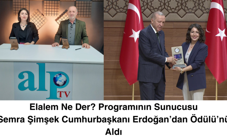 Semra Şimşek'e Ödül