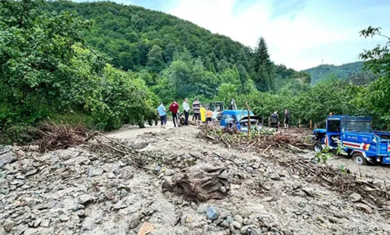 İkizce İlçesinde Sel ve Heyelan Tehlikesi Büyüyor