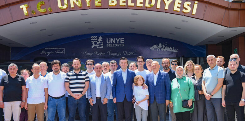 Yavuz Selim Kıran Ünye Belediyesini Ziyaret Etti 1