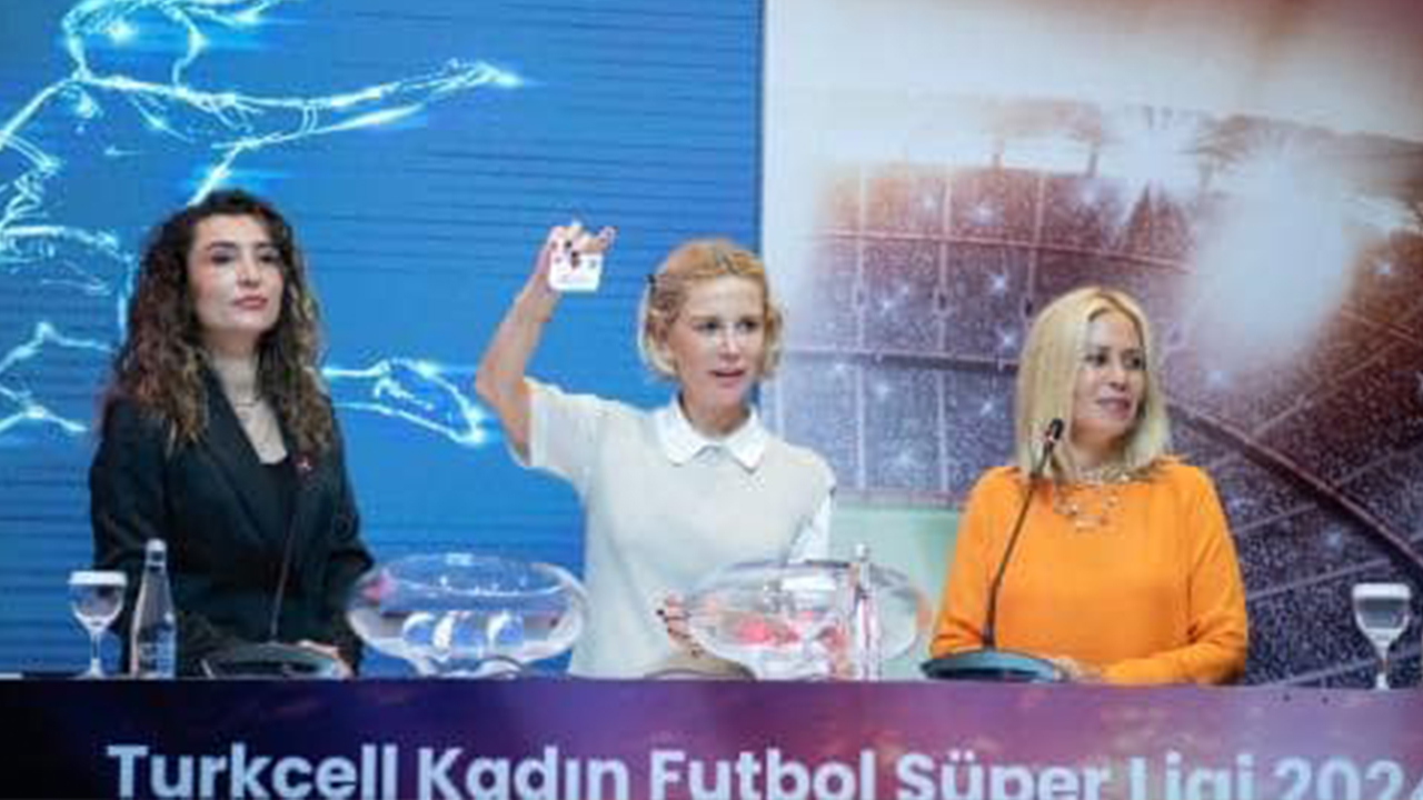 2024-2025 Sezonu Turkcell Kadın Futbol Süper Ligi Fikstür Çekimi Yapıldı