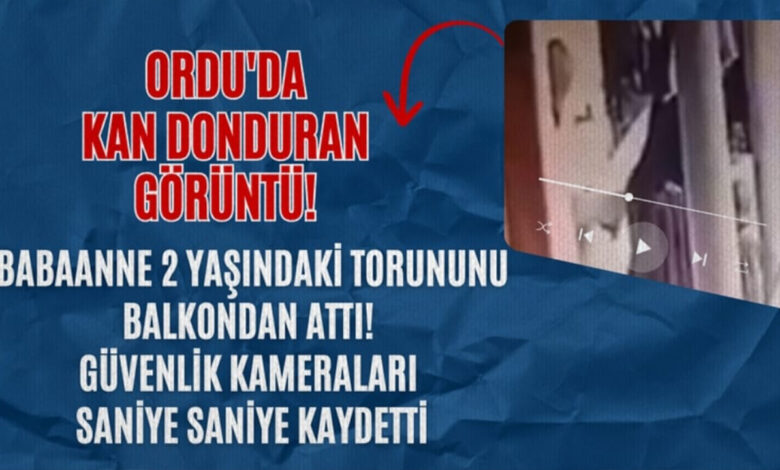 Babaanne Torununu Balkondan Attı